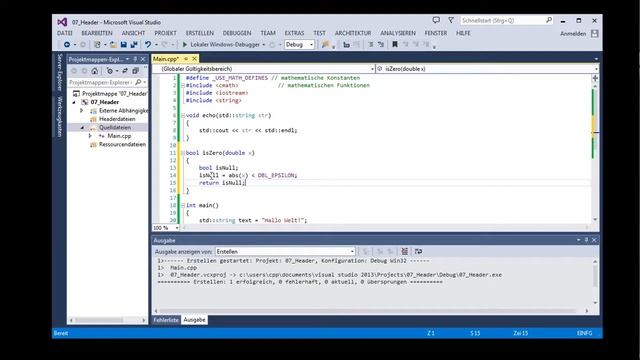 #07 - C++ Include Header смотреть онлайн
