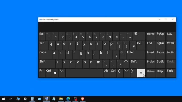 Disable the On-Screen Keyboard "click" sound - Windows 10 смотреть онлайн
