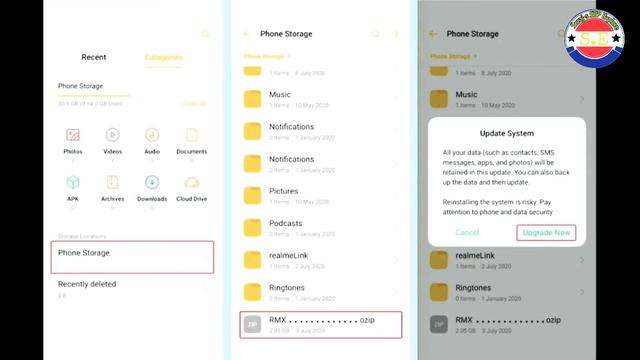 Realme 3/3i Android 10 To Android 9 Downgrade | Realme  3/3i Realme Ui To Android 9 Downgrade Tips