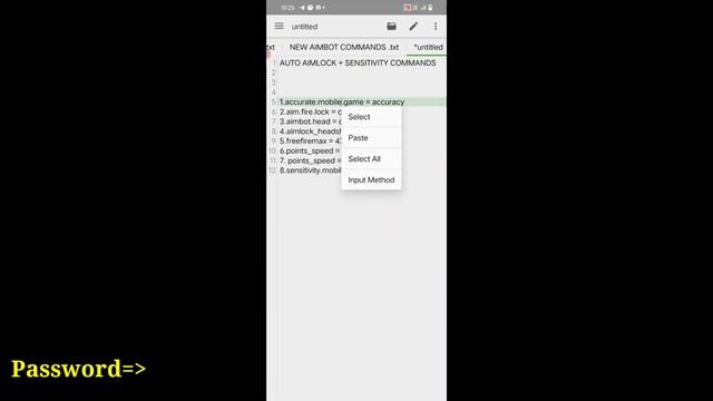 18 PREMIUM COMMANDS 😎 || aim lock command || set edit headshot command || Set Edit Commands ||#part