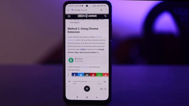 Read Out Loud any article on Smartphone | Use google assistant for reading article in any language смотреть онлайн
