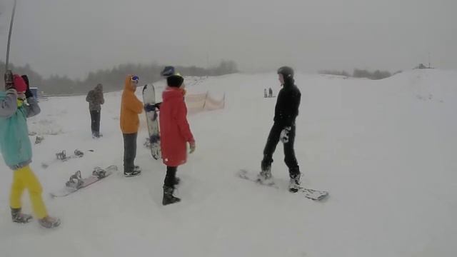 Уроки сноубординга от Вали ^^ смотреть онлайн