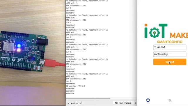 ESP8266 Smartconfig смотреть онлайн