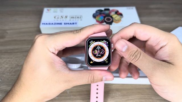 Veja como CONFIGURAR o IWO GS8 MINI modelo de 41mm, UNBOXING completo e também veja como carregar