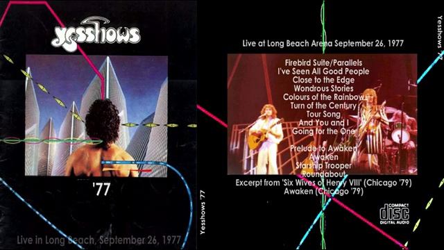 YES - Yesshows 77 (Live In Long Beach September 26, 1977) Disc Two