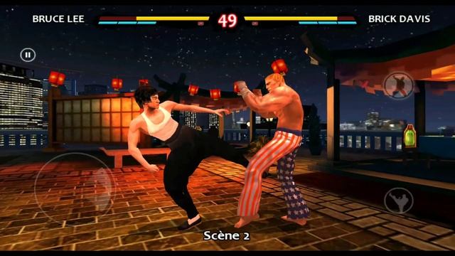 لعبة بروسلي لعبة قتال اندرويد Bruce Lee Dragon Warrior