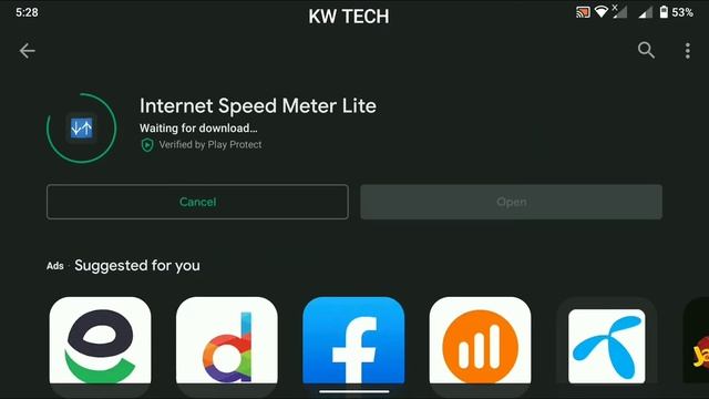 How To Enable Internet Speed Indicator On Any Android Phone || KW Tech