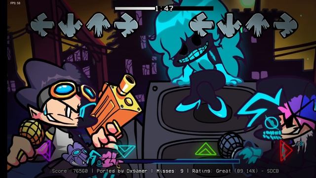 B-side Corruption fnf mod android смотреть онлайн