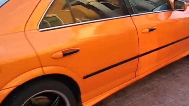 Lincoln LSE 2002 Orange Lamborghini Color V6 5speed manual смотреть онлайн