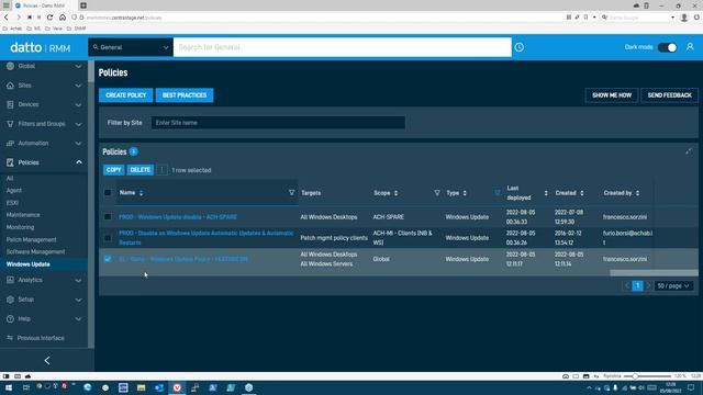 Datto RMM: tutti i metodi di applicazione controllata delle Feature Updates смотреть онлайн