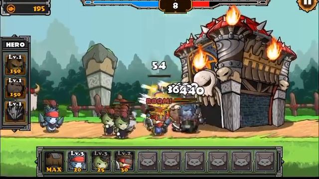 Cat War 2 | Walktrough Episode #1 | Levels 6-10 | First Boss! смотреть онлайн