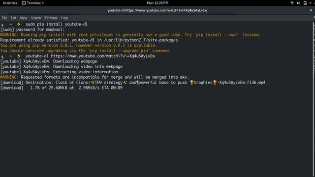 🔥YOUTUBE-DL🔥2018…STEP BY STEP  Download Youtube Videos On Terminal?