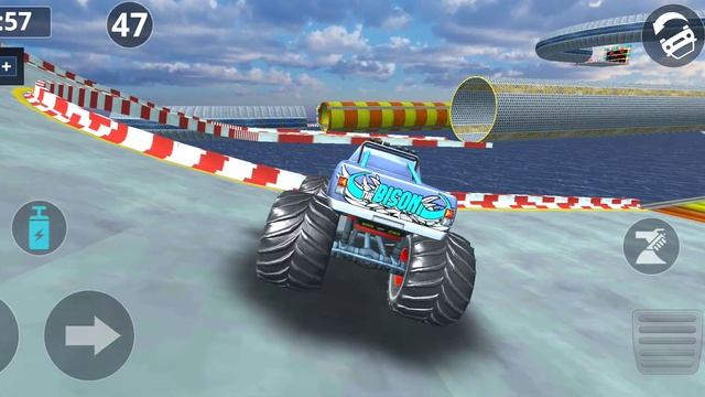Monster Truck City Stunts - Truck Simulator Offroad Game - Android GamePlay #18 смотреть онлайн