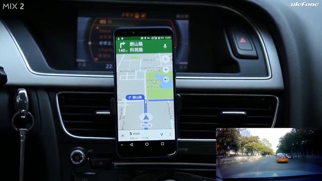 18:9 All Screen Ulefone MIX 2 GPS Test смотреть онлайн