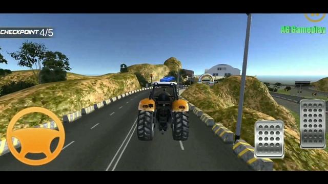Offroad Towing Chained Tractor Bus - Tow Bus Rescue Simulator | Android Gameplay смотреть онлайн
