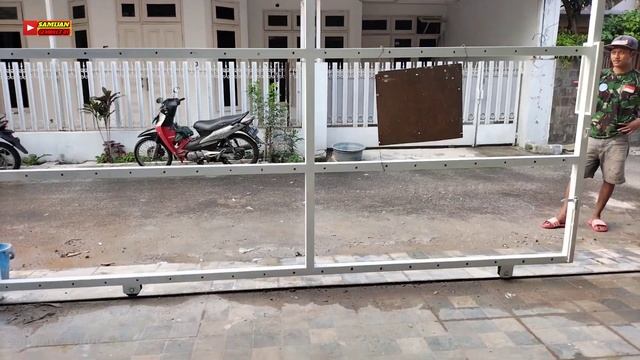 Perdana‼️Pintu garasi elektrik‼️dengan remot android... смотреть онлайн