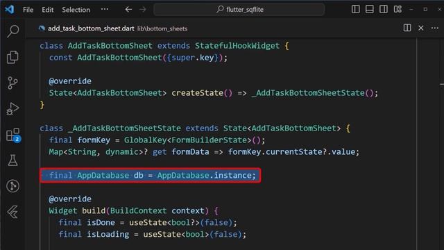 Flutter Tutorial - SQL Database Storage Using Sqflite Package | Android & IOS