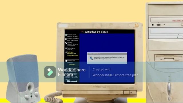 Tutorial: Installing Windows 98 directly with the CD-ROM (Running with Pentium II P2XLX/e CPU) смотреть онлайн