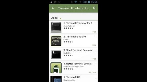 HOW TO ROOT TERMINAL EMULATOR FOR ANDROID DEVICE.