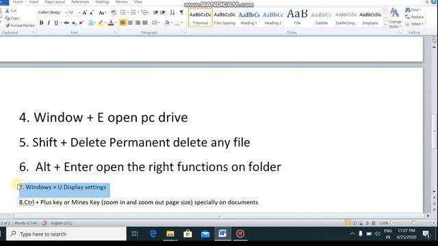 Shortcut Keyboard Keys for PC || Ctrl+Shif+Del || fantastic keyboard shortcut keys 2020 tricks || смотреть онлайн