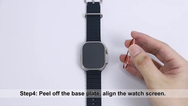 Glitter Shiny Screen Protector for Apple Watch ultra 49mm смотреть онлайн