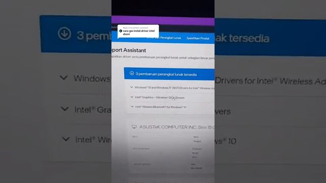 Install Driver Intel dengan mudah menggunakan intel driver assistant смотреть онлайн