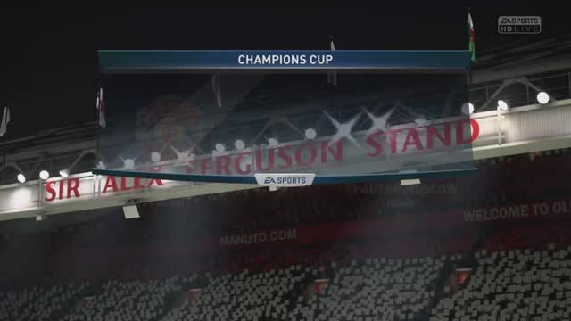 Манчестер Юнайтед - Спартак 1/8 Финала Лиги Чемпионов УЕФА 2020-2021(ответный матч) FIFA 18 PS4