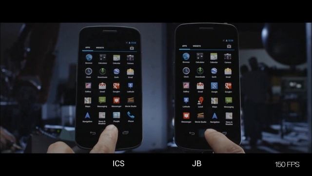 Fast & Smooth - Android 4.1 Jelly Bean Vs. Android 4.0 Ice Cream Sandwich