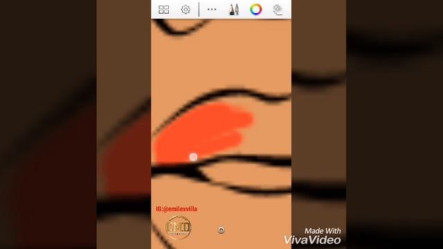 Digital Painting with Sketchbookpro Mobile Version On Android Phone смотреть онлайн
