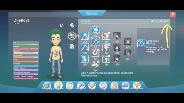 My Time At Portia Android - Skill Point Up 99 GG