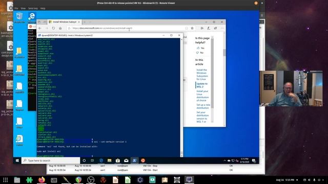 Install Windows 10, WSL and Ubuntu смотреть онлайн