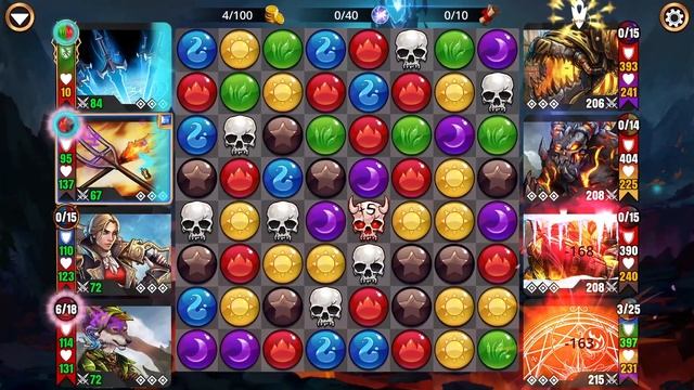 Tower of Doom - Godess Tesla - Gems of War смотреть онлайн