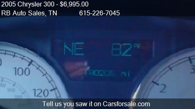 2005 Chrysler 300 C 4dr Sedan For Sale In Nashville, TN 3720