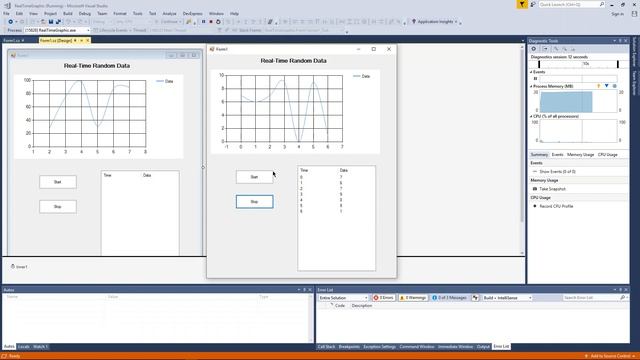 Real-Time Graphic (Windows Form Application - C#) смотреть онлайн