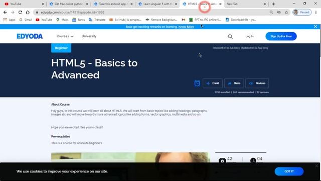 Top Edyoda Free Courses with Certificate 2020|HTML|CSS|ANGULAR|ANDROID STUDIO|PYTHON|PHP|MYSQL| смотреть онлайн