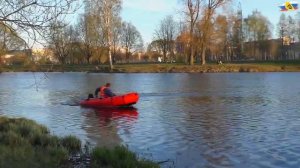 Самая лёгкая надувная лодка НДНД !!!