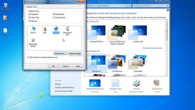 Windows 7 icons change Windows 10 смотреть онлайн