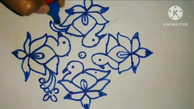 Sankranthi ki beautiful rangoli 9*3*3 @sireeshakorati6624 #sire pnv creatives смотреть онлайн