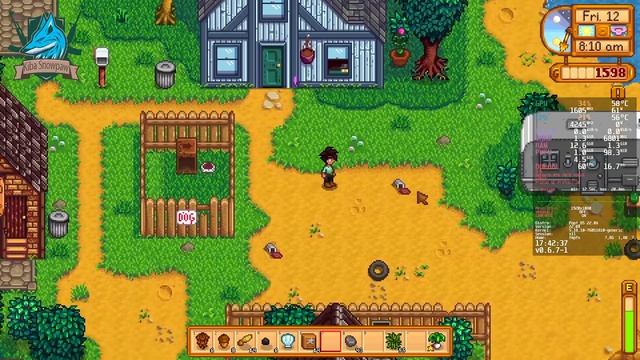Stardew Valley - Part 02 - |Linux|Building|Casual|Steam/Wine| смотреть онлайн