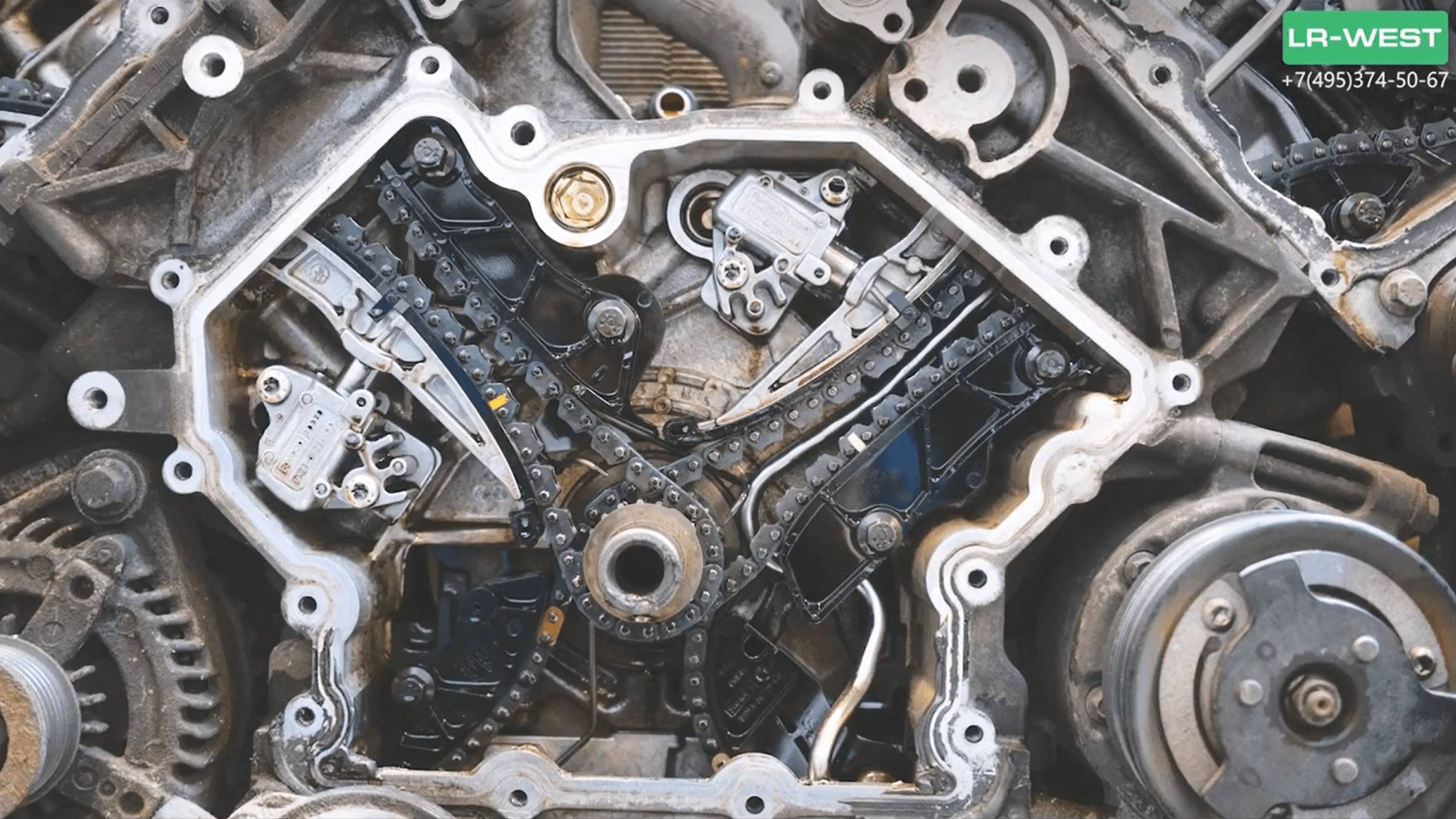 Рендж Ровер L405. Все о цепях ГРМ 5.0 Supercharged. Особенности и секреты. смотреть онлайн