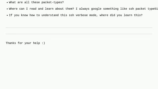 Unix: How to read and debug SSH verbose-mode? смотреть онлайн