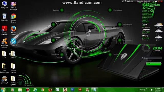 Rainmeter Razer :D смотреть онлайн