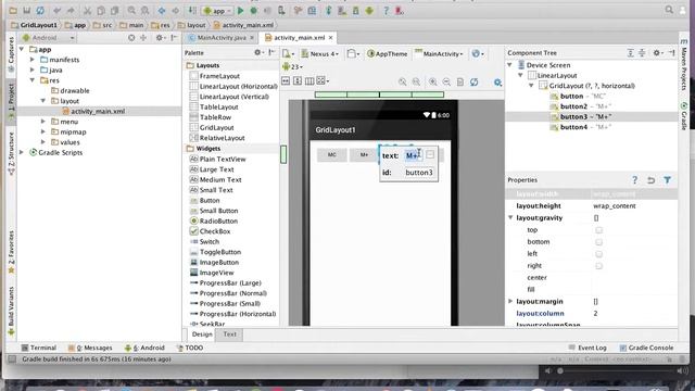 Android Tutorial for Beginners - GridLayout смотреть онлайн