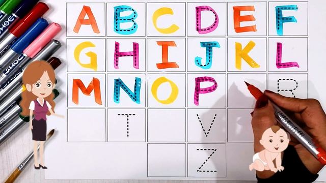 abcd, a for apple b for ball c for cat, alphabets, abcde, phonics song, अ से अनार, english varnamal смотреть онлайн