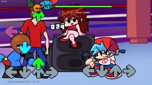 FNF vs Shaggy x Matt But only 4 Keys