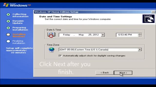 Tutorial - How to Install Windows XP смотреть онлайн