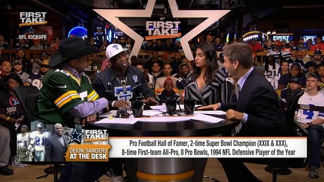 Deion Sanders: I don't deserve to be in Cowboys Ring of Honor | First Take | ESPN смотреть онлайн