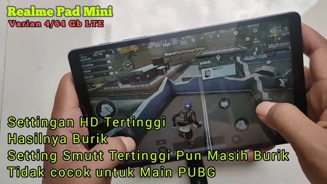 UNBOXING & REVIEW. Jangan Menyesal Beli REALME PAD MINI, Lihat ini Untuk Yang Suka Game PUBG. смотреть онлайн