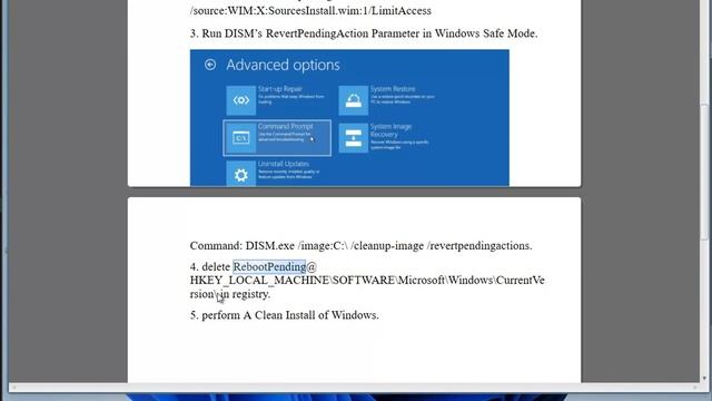 Fix There Is a System Repair Pending error when running SFC scan on Windows смотреть онлайн