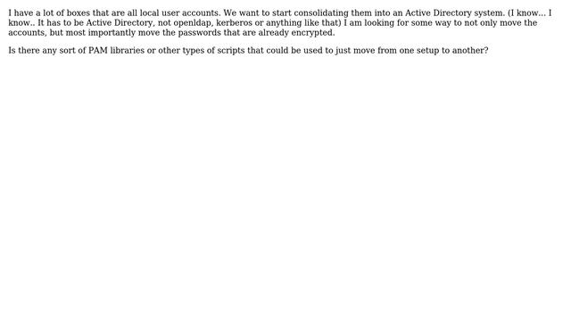 Migrate Linux Passwords into Active Directory (2 Solutions!!) смотреть онлайн